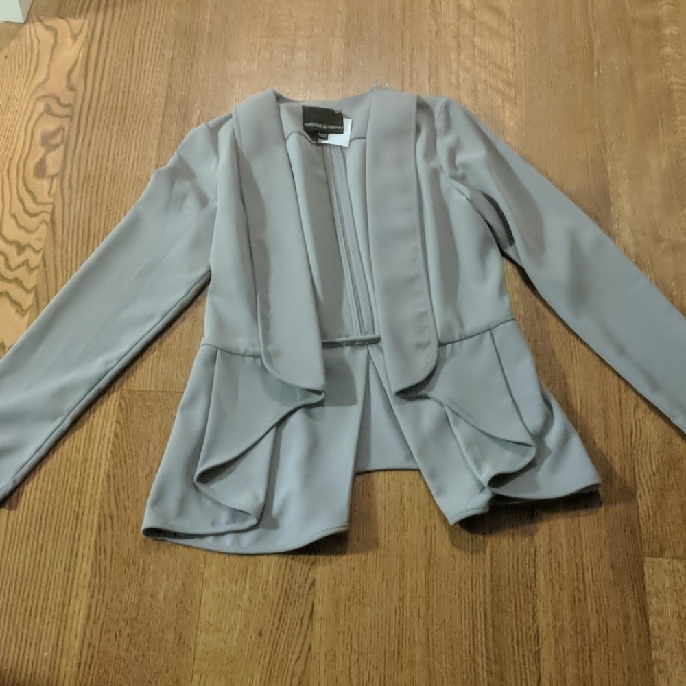 Harlowe & Graham Gray Blazer